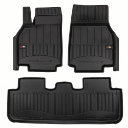 Tappetini compatibili con Tesla Model Y dal 2025 in poi, su misura in Gomma TPE